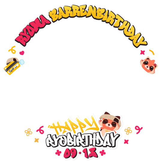 BIRTHDAY FRAME by Sara